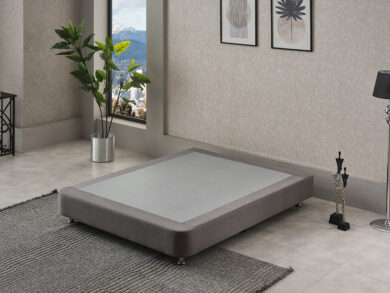 ΒΑΣΗ BOX DARK B 140X200 ΑΝΘΡΑΚΙ