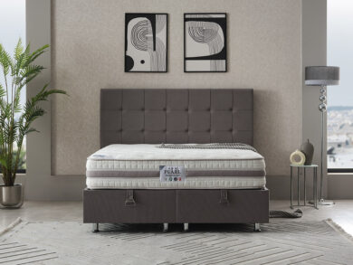 ΚΡΕΒΑΤΙ CUBE DARK B 180X200 ΧΩΡΙΣ ΑΠΟΘΗΚΕΥΤΙΚΟ ΧΩΡΟ