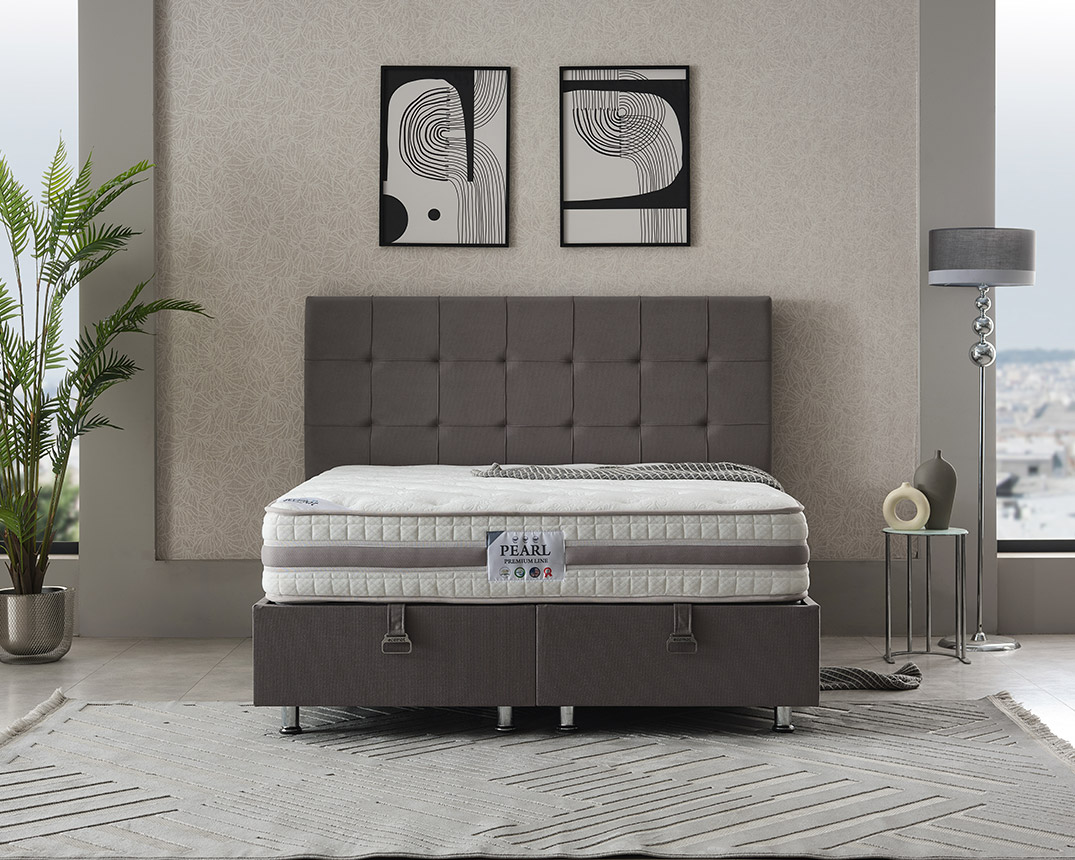 ΚΡΕΒΑΤΙ CUBE DARK B 180X200 ΧΩΡΙΣ ΑΠΟΘΗΚΕΥΤΙΚΟ ΧΩΡΟ